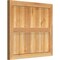 Ekena Millwork Framed Board-n-Batten Shutters, Rough Sawn Western Red Cedar, 26 7/8W x 24H, PR RBF06S26X024RWR - alternate 5